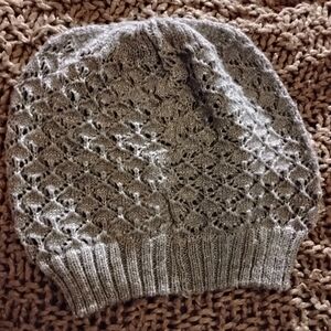 Crazy 8 Gray Textured Knit Hat